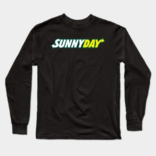 Sunny Day Parody of Subway Long Sleeve T-Shirt